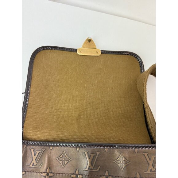 Louis Vuitton Vintage Bronze Monogram Sergeant GM Shoulder Bag - Picture 5 of 11